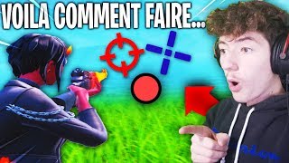 Voilà comment modifier SON VISEUR sur Fortnite tuto [upl. by Etterual686]