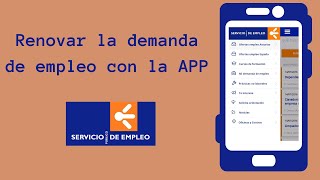 Renovar demanda de empleo y descarga de la APP de Trabajastur [upl. by Joab]