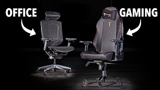 Gaming vs Office Chairs I Tried Both Secret Lab Chairs… [upl. by Ailegra553]