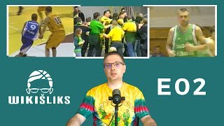 WikiŠliks E02 Tony Parkeris „Sakalų“ salėje ir Einikio bombos iš 9 metrų [upl. by Fonz313]