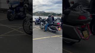 Few more Goldwings lining up goldwings scarborough 😁🏍️ [upl. by Anaila]