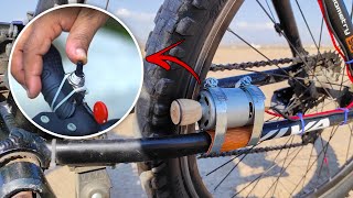 How to make electric bike using 775 dc motor at home  DIY homemade electric bike [upl. by Llaccm478]