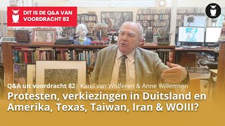 QampA Karel van Wolferen over Duitsland Amerika Taiwan Oekraïne amp Iran uit voordracht nr 82 [upl. by Leeth]