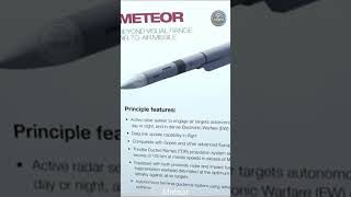 Meteor – революционная ракета от MBDA [upl. by Eduj329]