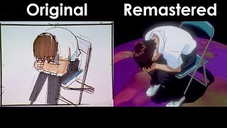 Neon Genesis Evangelion S01E25 Preview Comparison OnAir Version [upl. by Blanca]