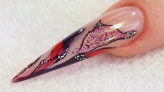 UV Gel Nail Design Tutorial Video by Naio Nails [upl. by Nwahsal]