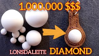 Lonsdaleite Diamond Million Dolla  DIY handmade [upl. by Acsirp]