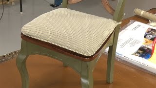 How to Make Your Own Chair Pad Cushions [upl. by Aziram]