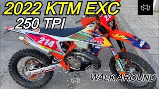 2022 Mike Morales KTM EXC 250 TPI Sixdays [upl. by Hamon]