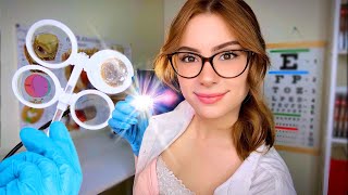 ASMR Eye Exam Roleplay Light Triggers for Sleep amp Relaxation💡 [upl. by Hernandez]