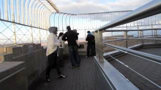 Empire State Building 86th Floor Observation Deck [upl. by Nyad649]