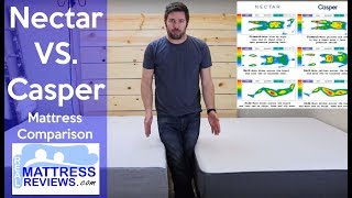 Nectar Vs Casper Mattress Comparison [upl. by Cosme]