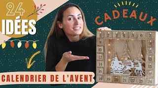 24 IDÉES CADEAUX À METTRE DANS UN CALENDRIER DE LAVENT I DIY Miss Suzette [upl. by Peisch]