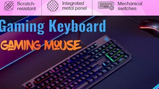 HP Gaming Keyboard Zebronics Gaming Mouse Gaming Office Keyboard Shortcute Amazon Sell Live Unboxing [upl. by Dyna716]