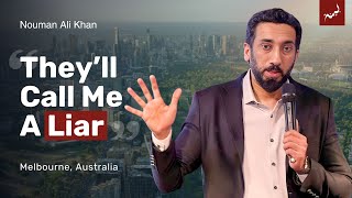 Building Confidence Lessons from the Story of Musa AS  Nouman Ali Khan  Melbourne Australia [upl. by Amlev]