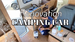 Rénovation  Camping car partie 1 [upl. by Nahsyar]