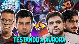 A PRIMEIRA PARTIDA de AURORA do TOCKÃƒO FOI CONTRA o ABSOLUT e o SAMKZ TOCKERS ft REVOLTA na SOLOQ [upl. by Notanhoj]