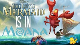 THE LITTLE MERMAID IS IN MOANA MOANA THEORY [upl. by Euf712]