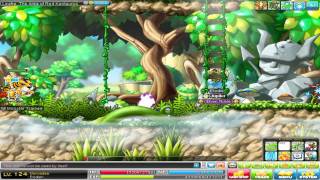 MapleStory  Mercedes Skills 3rd job [upl. by Lorelie]