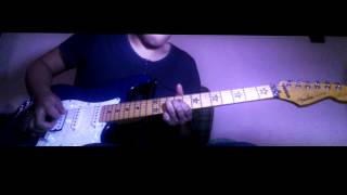 Fender Stratocaster Richie Sambora Usa  Solo Improvisation with fails xD  Bryan Peralta [upl. by Aronow]