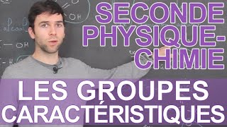 Les groupes caractéristiques  PhysiqueChimie  Seconde  Les Bons Profs [upl. by Colman]