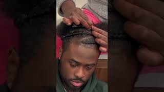 Cornrow hairstyle for men menshairstyles cornrows [upl. by Ahsinra350]