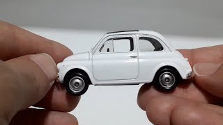 Fiat 500 164 circa 160 by Welly collana quotAuto da collezionequot Emse [upl. by Davis]