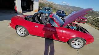 94 Mazda Miata 13b Rotary Swap [upl. by Yesiad]