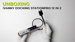 Best docking station for Macbook Pro  iVanky Docking Station Pro 12 in 2  Silent Unboxing [upl. by Llednew]