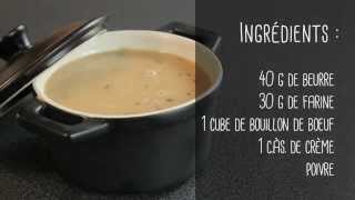 Tour de main  Comment faire une sauce au poivre [upl. by Nisotawulo]