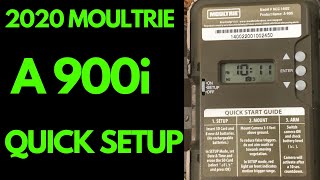 2020 MOULTRIE A 900i BUNDLE QUICK SETUP [upl. by Quin]