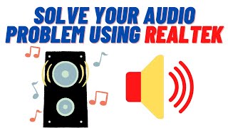 How to Solve Problems of Realtek Hd Audio Driver on windows  Download and Install Realtek Driver [upl. by Gower]