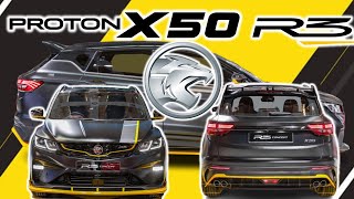 NEW PROTON X50 R3 CONCEPT 2023 [upl. by Adnima933]