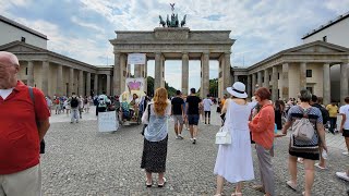 🇩🇪 Brandenburger Tor Бранденбургские ворота 🇩🇪 15082024 [upl. by Terriss560]