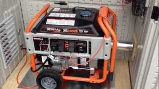 Generac Generator installed in a Suncast Garden Shed for Weatherproofing [upl. by Harlen]