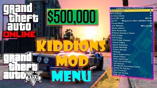 Kiddions Mod Menu  GTA 5 Online💰  Free Download 2024Gameplay [upl. by Nita]