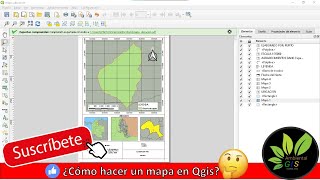 Como hacer un mapa en Qgis [upl. by Attelahs]