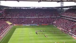 1 FC Koln v SV Sandhausen  20  Team Entrance [upl. by Ened]