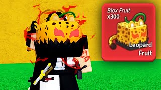 300 LEOPARDS NO BLOX FRUITS [upl. by Ysak]