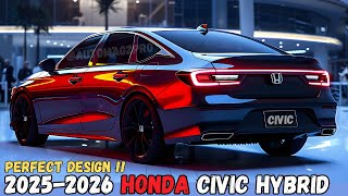 First Look  2025 Honda Civic Hybrid Revealed Everything You Need to Know [upl. by Heurlin]