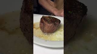 500degree SIZZLING HOT PLATE of Steak at Ruth Chris Steakhouse shorts foodshorts [upl. by Erdreid673]