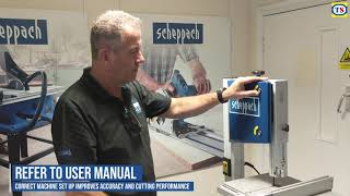 Demo Video Scheppach HBS261 250mm Bandsaw 230V  Toolstation [upl. by Arreit989]