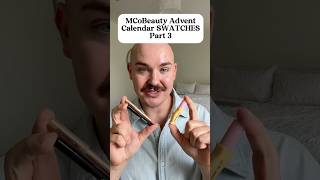 🎁 MCoBeauty Advent Calendar Swatches 💄 Part 3 adventcalendar [upl. by Naols674]