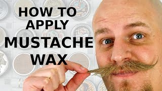 How To Use Mustache Wax [upl. by Brelje]