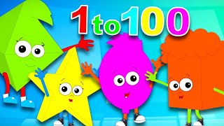 Numbers Song 1100  Counting by 1 to 100  1 to 100 number  1100 number song [upl. by Cirle984]