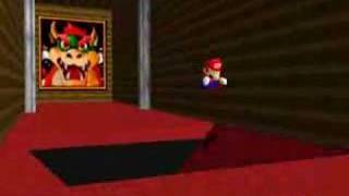 Super Mario 64  Getting Behind the Trapdoor [upl. by Merla]