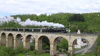 SBB Historic Einige Impressionen vom Dampf am alten Hauenstein mit C 56 Nr 2978 27042024 [upl. by Jer]