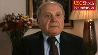 Auschwitz II Birkenau Sonderkommando Testimony Clips  USC Shoah Foundation [upl. by Ariam482]