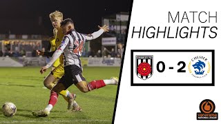 HIGHLIGHTS  Chorley 02 Chester FC [upl. by Champaigne]