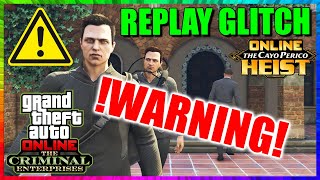 WARNING CAYO PERICO HEIST REPLAY GLITCH  Cant Believe They Did This GTA 5 ONLINE [upl. by Shiff]